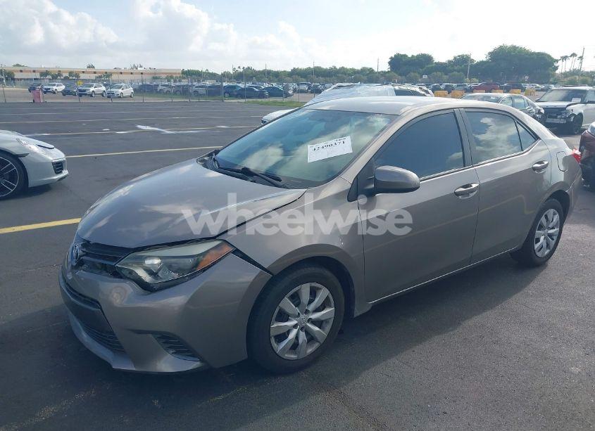 Photo 2 of 2015 Toyota Corolla LE (VIN 5YFBURHE9FP335953)