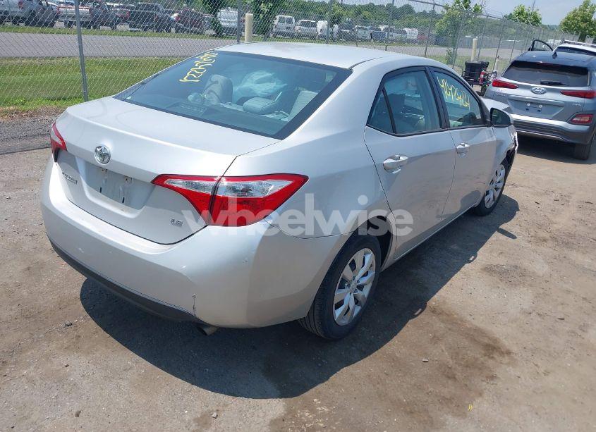 Photo 4 of 2016 Toyota Corolla LE (VIN 5YFBURHE9GP414816)