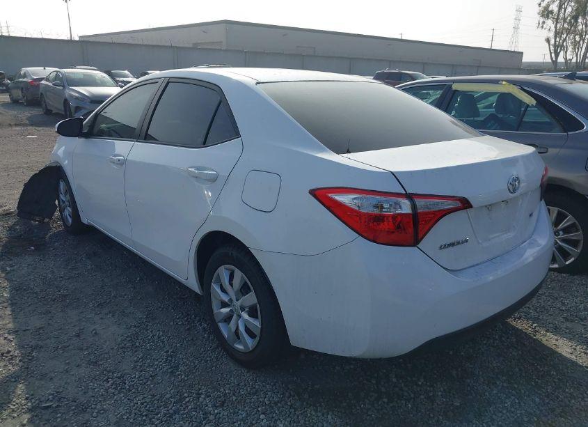 Photo 3 of 2016 Toyota Corolla LE (VIN 5YFBURHE9GP458296)