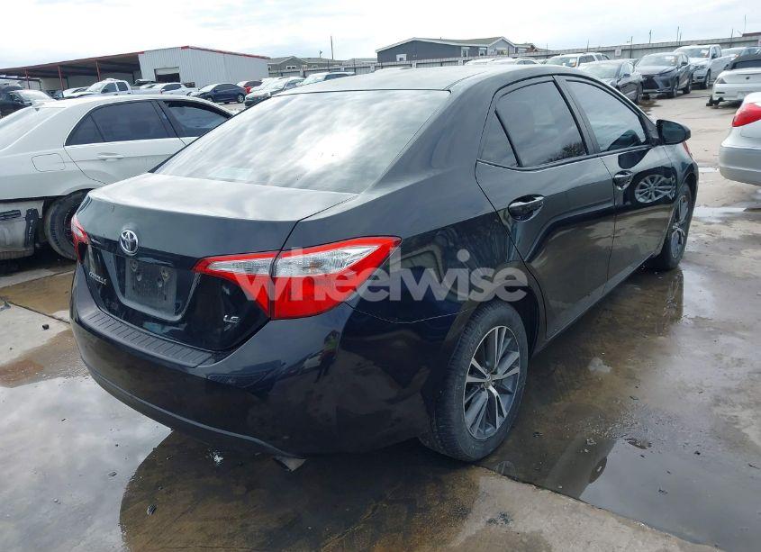 Photo 4 of 2016 Toyota Corolla LE PLUS (VIN 5YFBURHE9GP467547)