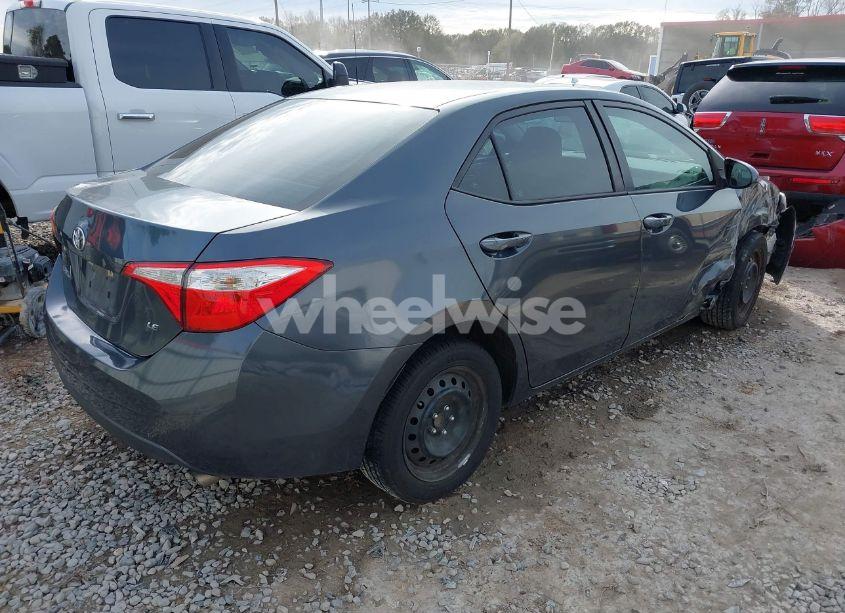 Photo 4 of 2016 Toyota Corolla LE (VIN 5YFBURHE9GP494005)