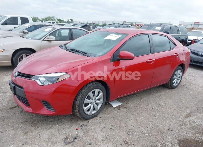 Photo 2 of 2016 Toyota Corolla LE (VIN 5YFBURHE9GP511711)