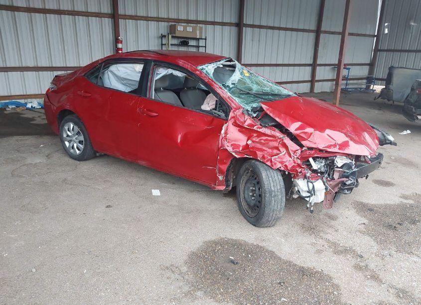 2016 Toyota Corolla LE (VIN 5YFBURHE9GP536592) main photo