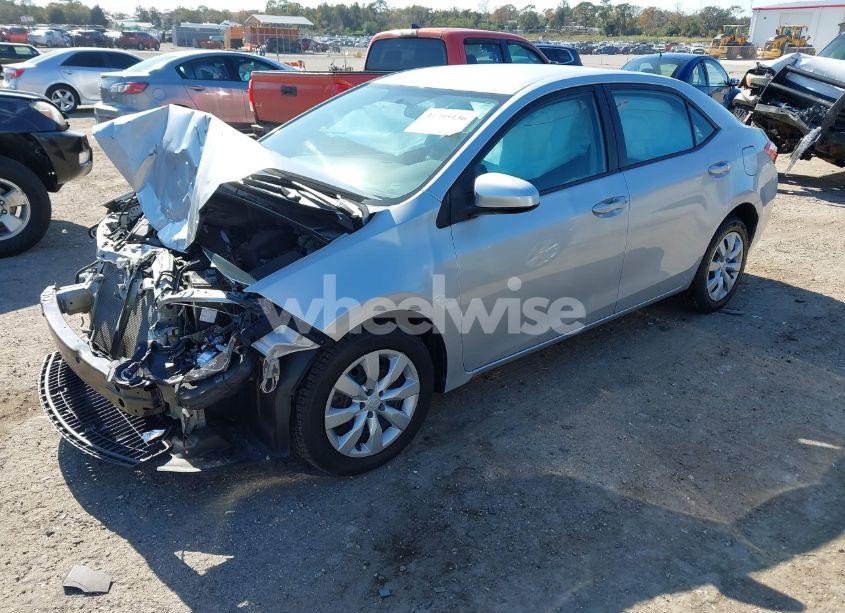 Photo 2 of 2016 Toyota Corolla LE (VIN 5YFBURHE9GP551688)