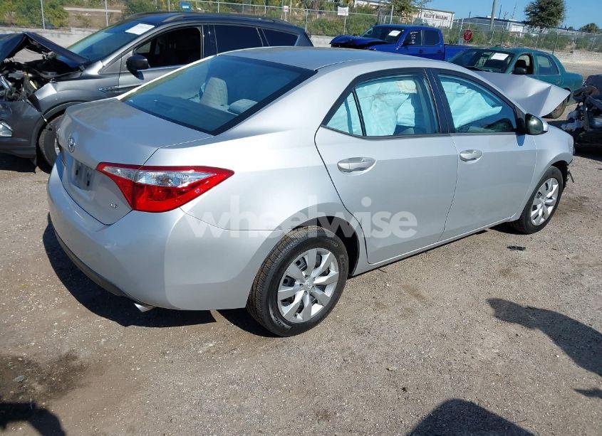 Photo 4 of 2016 Toyota Corolla LE (VIN 5YFBURHE9GP551688)