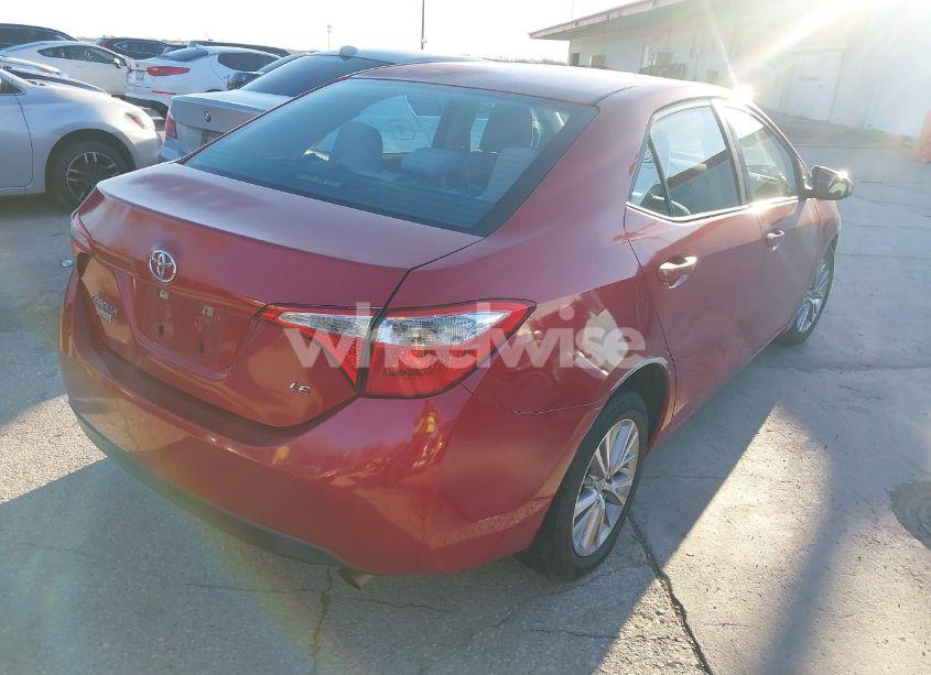 Photo 4 of 2014 Toyota Corolla LE PLUS (VIN 5YFBURHEXEP015619)