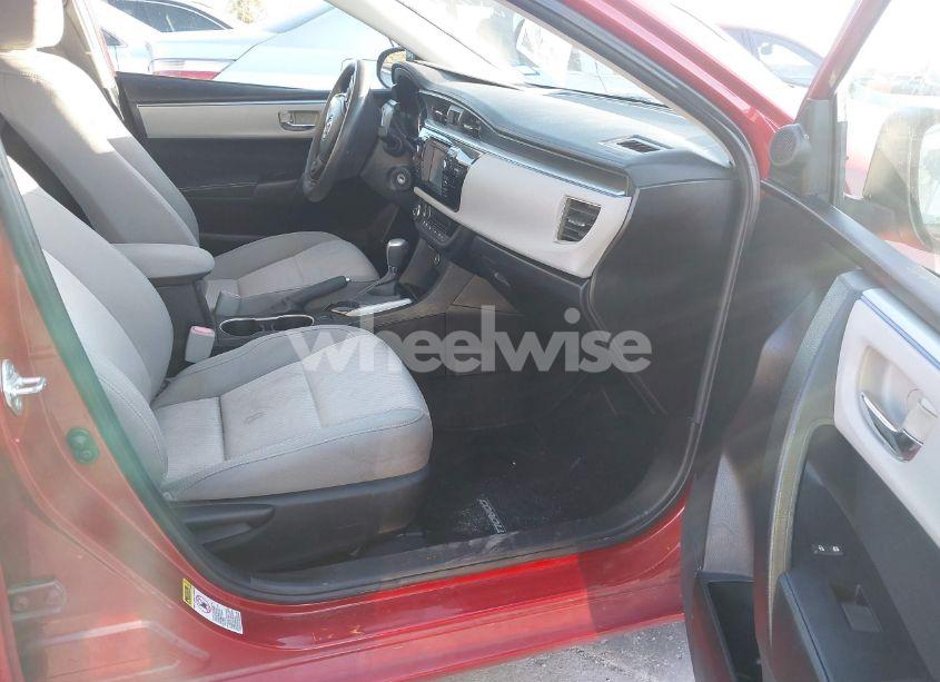 Photo 5 of 2014 Toyota Corolla LE PLUS (VIN 5YFBURHEXEP015619)