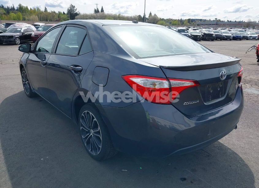 Photo 3 of 2014 Toyota Corolla S PREMIUM (VIN 5YFBURHEXEP103375)