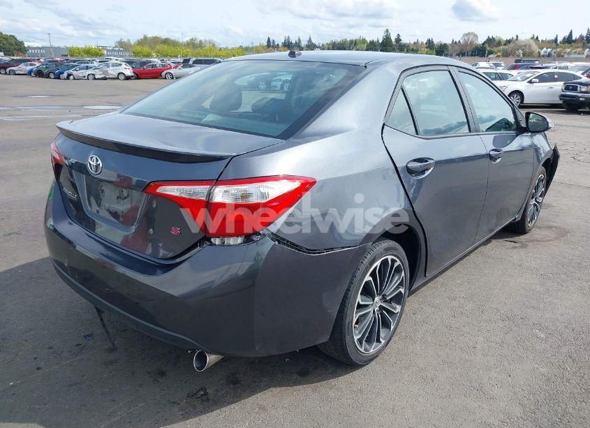 Photo 4 of 2014 Toyota Corolla S PREMIUM (VIN 5YFBURHEXEP103375)