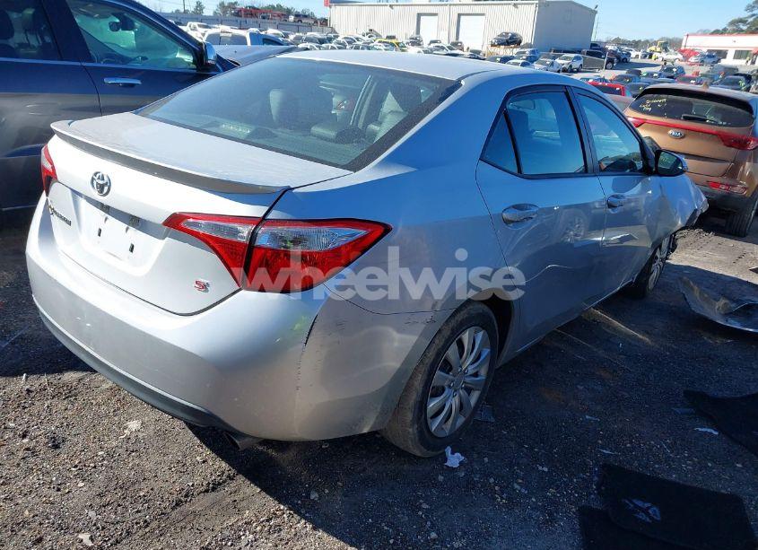 Photo 4 of 2014 Toyota Corolla S (VIN 5YFBURHEXEP104154)