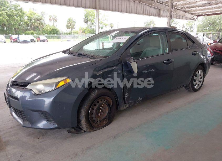 Photo 2 of 2014 Toyota Corolla LE (VIN 5YFBURHEXEP106034)