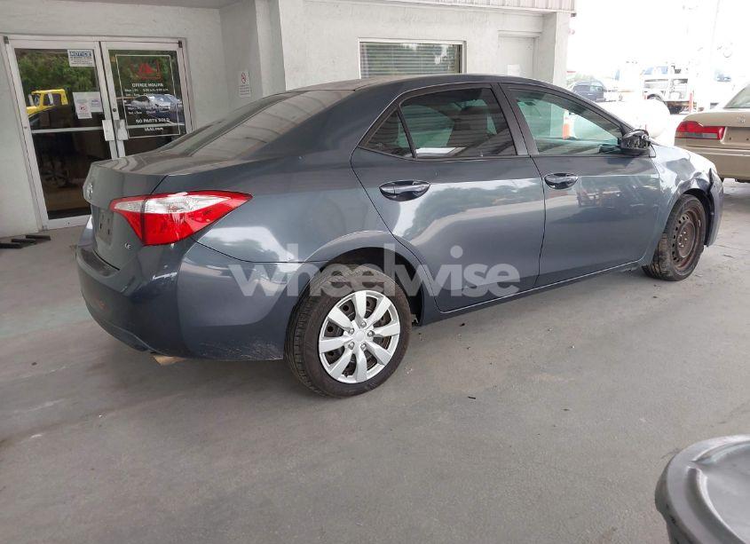 Photo 4 of 2014 Toyota Corolla LE (VIN 5YFBURHEXEP106034)