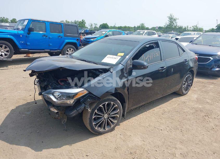 Photo 2 of 2014 Toyota Corolla S PREMIUM (VIN 5YFBURHEXEP118622)