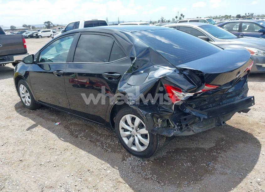 Photo 3 of 2015 Toyota Corolla LE (VIN 5YFBURHEXFP184931)
