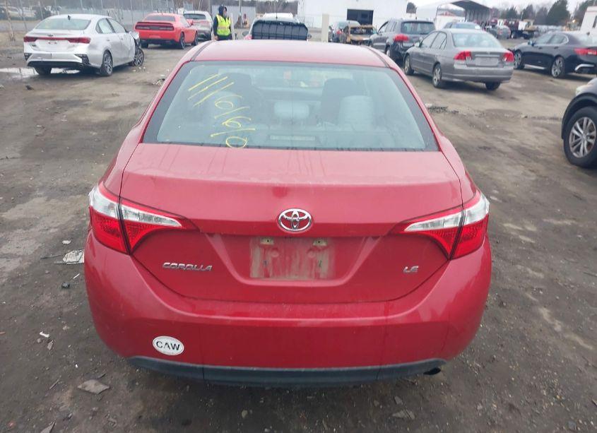 Photo 16 of 2015 Toyota Corolla LE (VIN 5YFBURHEXFP223176)