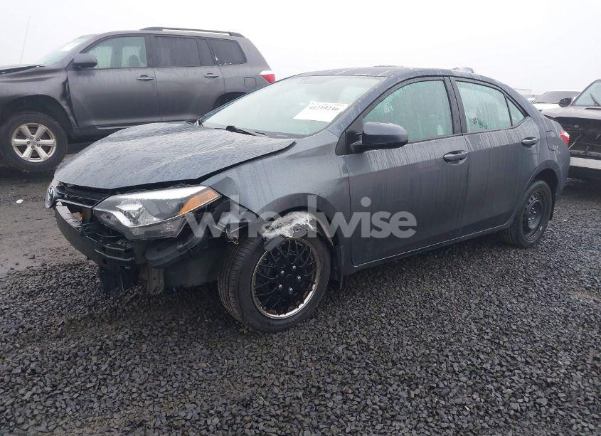 Photo 2 of 2015 Toyota Corolla LE (VIN 5YFBURHEXFP244755)