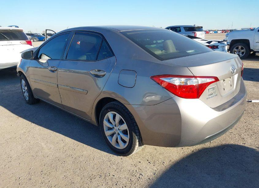 Photo 3 of 2015 Toyota Corolla LE (VIN 5YFBURHEXFP352356)