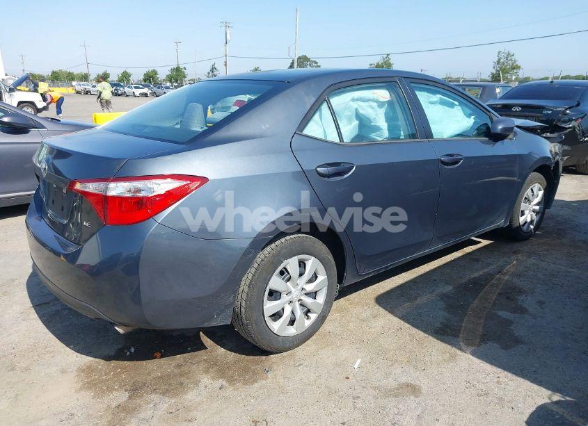 Photo 4 of 2016 Toyota Corolla LE (VIN 5YFBURHEXGP391045)