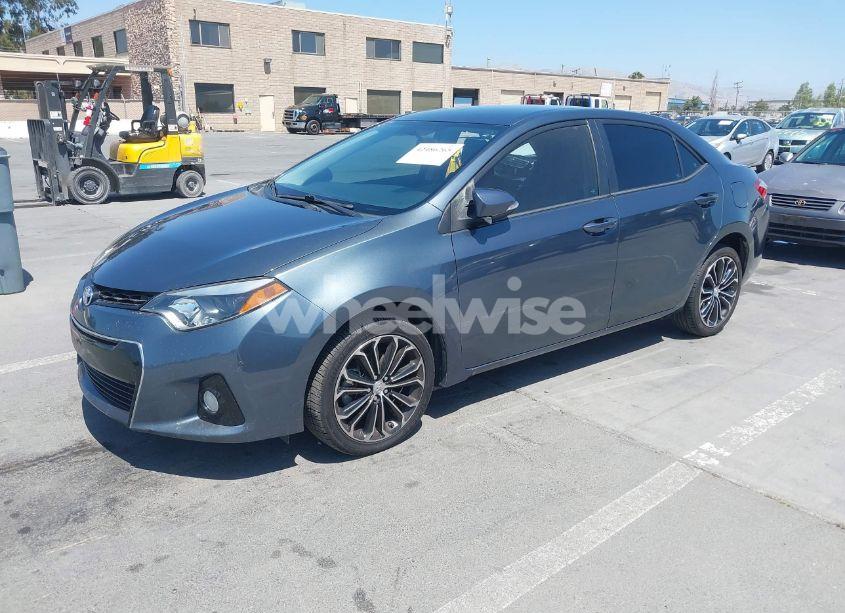 Photo 2 of 2016 Toyota Corolla S PLUS (VIN 5YFBURHEXGP424903)
