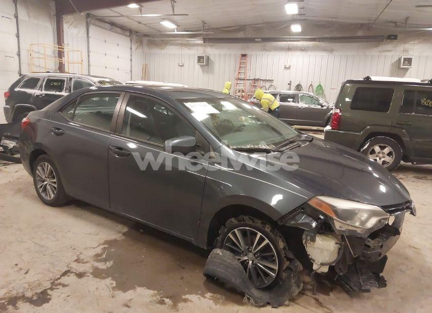 2016 Toyota Corolla LE PREMIUM (VIN 5YFBURHEXGP431429) main photo