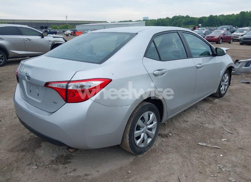 Photo 4 of 2016 Toyota Corolla LE (VIN 5YFBURHEXGP481893)