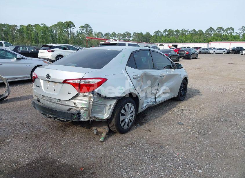 Photo 4 of 2016 Toyota Corolla LE (VIN 5YFBURHEXGP568094)