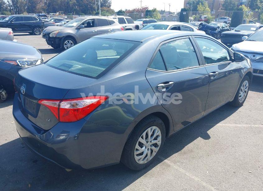 Photo 4 of 2017 Toyota Corolla LE (VIN 5YFBURHEXHP571448)