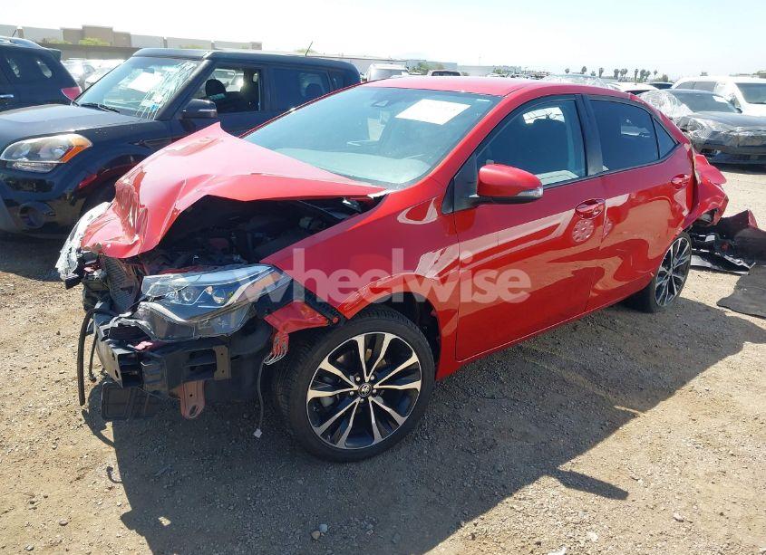 Photo 2 of 2017 Toyota Corolla (VIN 5YFBURHEXHP622267)