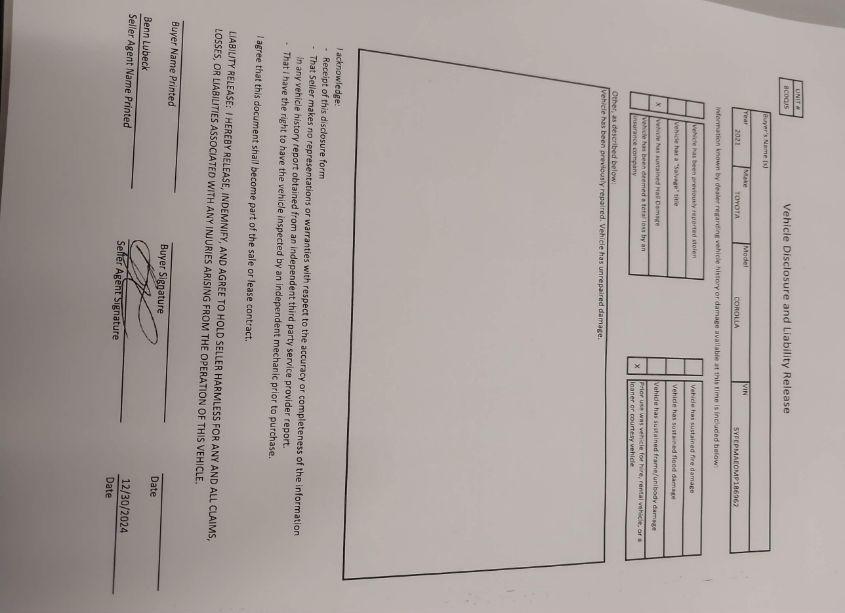 Photo 17 of 2021 Toyota Corolla LE (VIN 5YFEPMAE0MP186962)