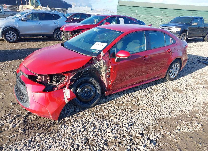 Photo 2 of 2021 Toyota Corolla LE (VIN 5YFEPMAE1MP183147)