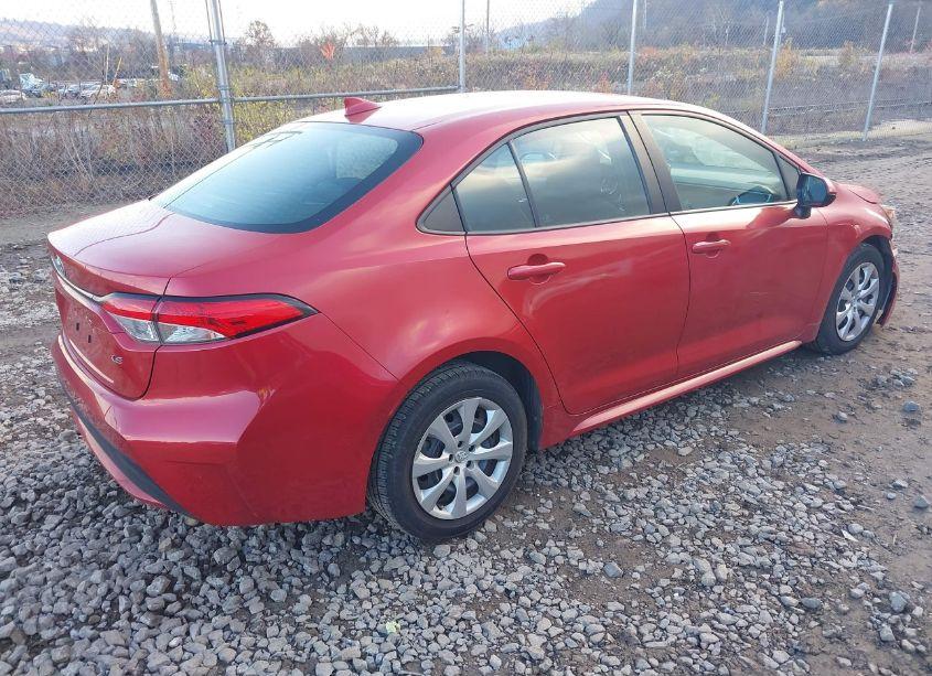 Photo 4 of 2021 Toyota Corolla LE (VIN 5YFEPMAE1MP183147)