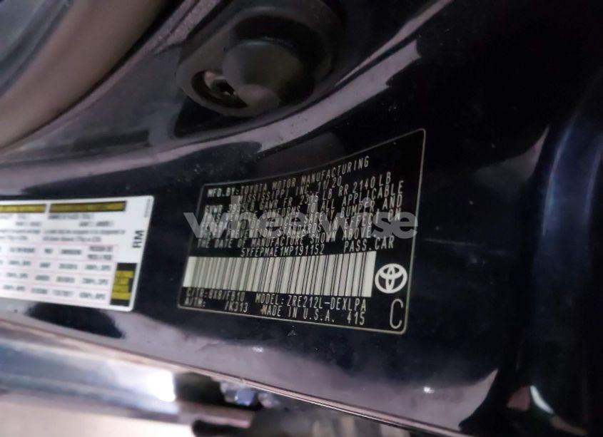 Photo 9 of 2021 Toyota Corolla LE (VIN 5YFEPMAE1MP191152)