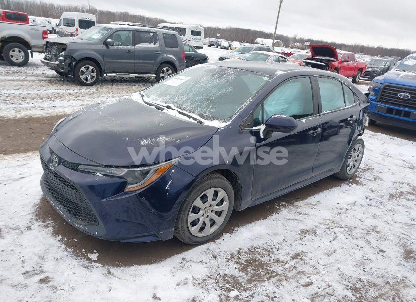 Photo 2 of 2021 Toyota Corolla LE (VIN 5YFEPMAE1MP249826)
