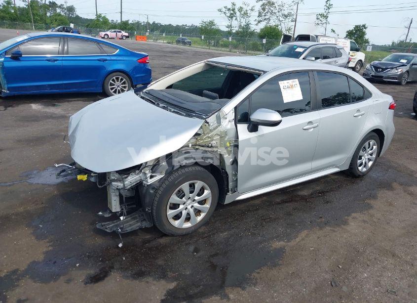 Photo 2 of 2021 Toyota Corolla LE (VIN 5YFEPMAE1MP263743)