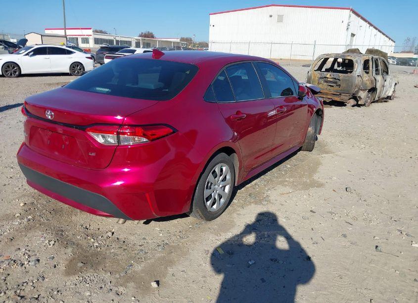 Photo 4 of 2022 Toyota Corolla LE (VIN 5YFEPMAE1NP335140)
