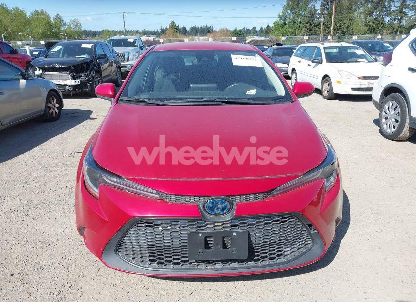 Photo 12 of 2021 Toyota Corolla LE (VIN 5YFEPMAE2MP180273)
