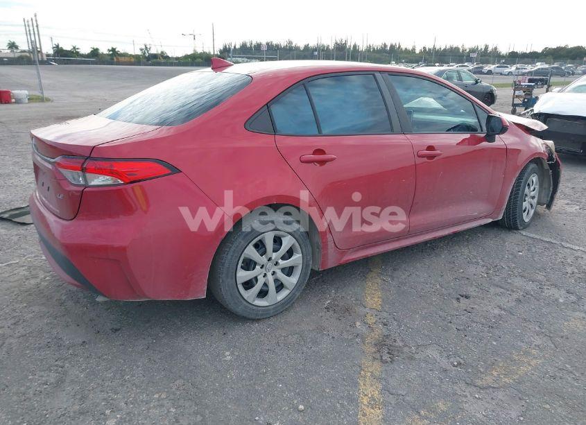 Photo 4 of 2021 Toyota Corolla LE (VIN 5YFEPMAE2MP183285)