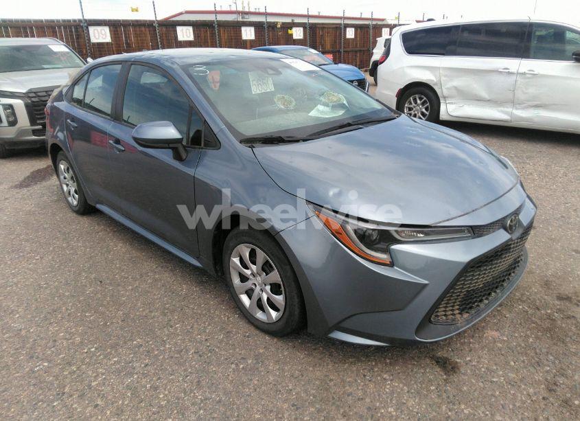 2021 Toyota Corolla LE (VIN 5YFEPMAE2MP186283) main photo