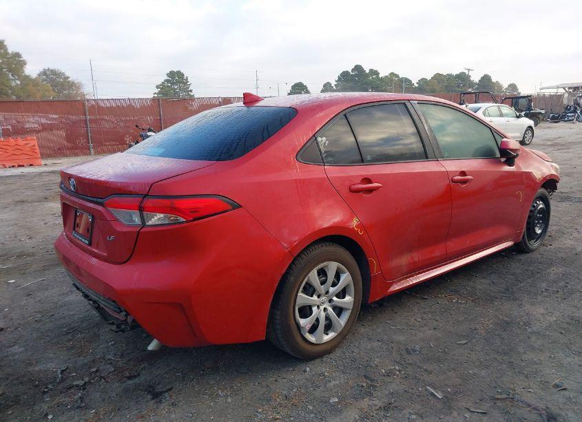 Photo 4 of 2021 Toyota Corolla LE (VIN 5YFEPMAE2MP215944)