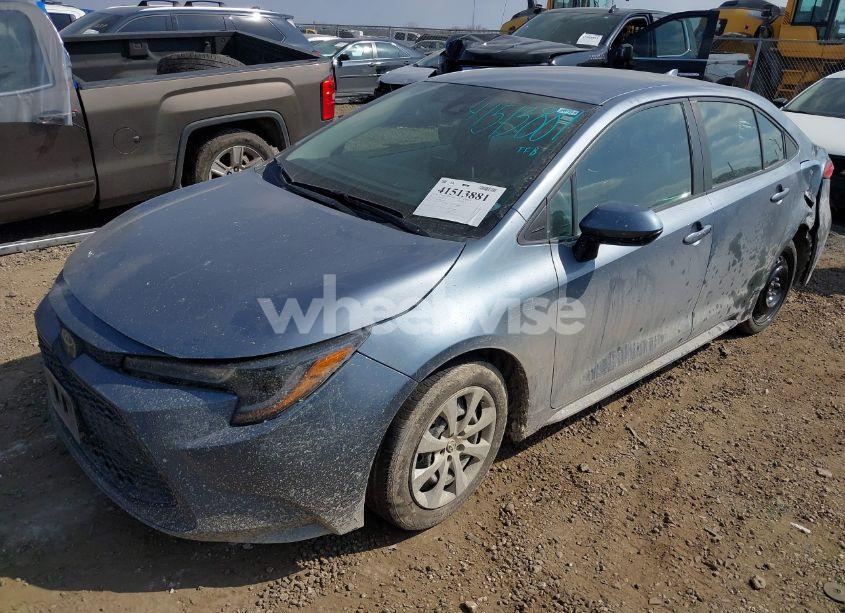 2021 Toyota Corolla LE (VIN 5YFEPMAE2MP230007) main photo