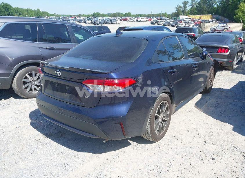 Photo 4 of 2022 Toyota Corolla LE (VIN 5YFEPMAE2NP287552)