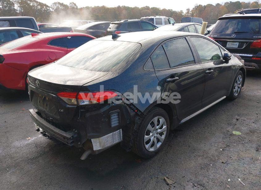 Photo 4 of 2021 Toyota Corolla LE (VIN 5YFEPMAE3MP159383)