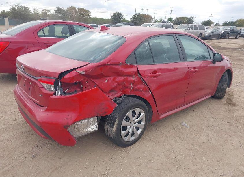 Photo 4 of 2021 Toyota Corolla LE (VIN 5YFEPMAE3MP185210)