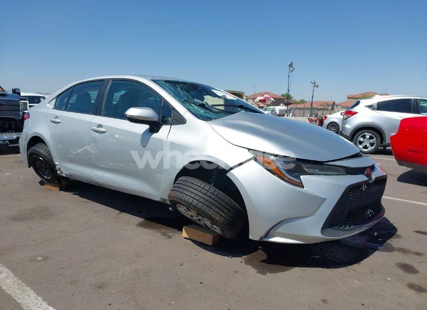 2021 Toyota Corolla LE (VIN 5YFEPMAE3MP189970) main photo