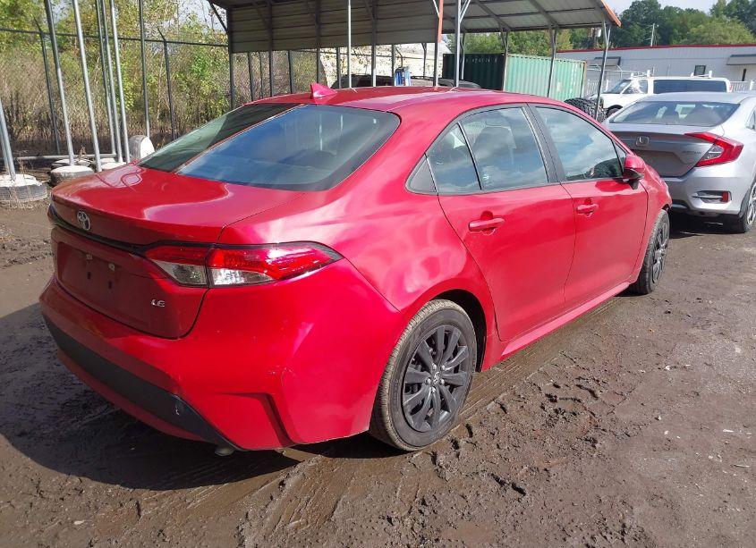 Photo 4 of 2021 Toyota Corolla LE (VIN 5YFEPMAE3MP190391)