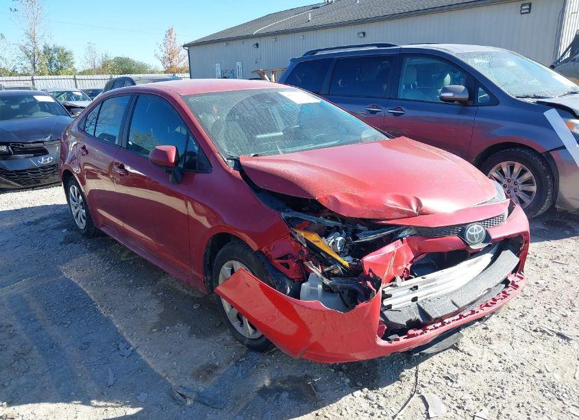 2021 Toyota Corolla LE (VIN 5YFEPMAE3MP205536) main photo