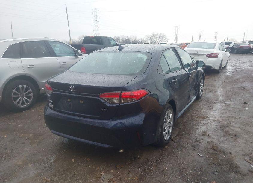 Photo 4 of 2021 Toyota Corolla LE (VIN 5YFEPMAE3MP217301)
