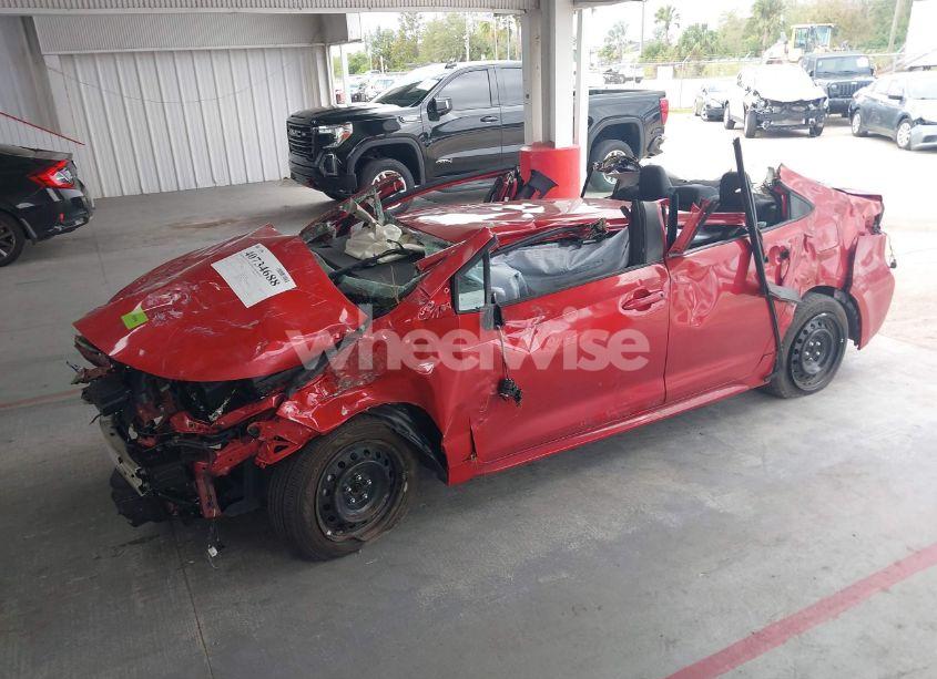 Photo 2 of 2021 Toyota Corolla LE (VIN 5YFEPMAE3MP233739)