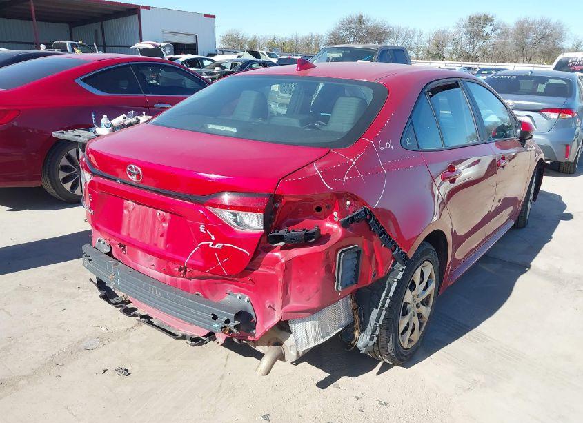 Photo 4 of 2021 Toyota Corolla LE (VIN 5YFEPMAE4MP184096)