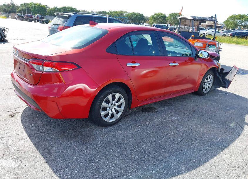 Photo 4 of 2021 Toyota Corolla LE (VIN 5YFEPMAE5MP155514)